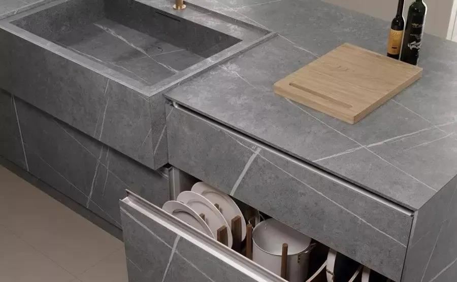 Grey Sintered stone