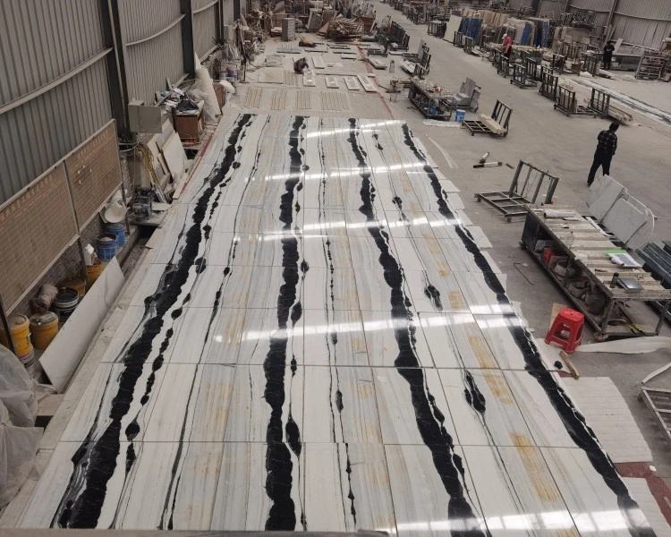 Panda White Marble Layout Panda White Marble Layout