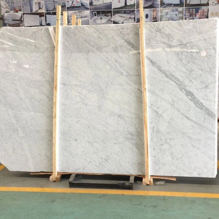 Carrara White Marble Slab (5) Carrara White Marble Slab (5)