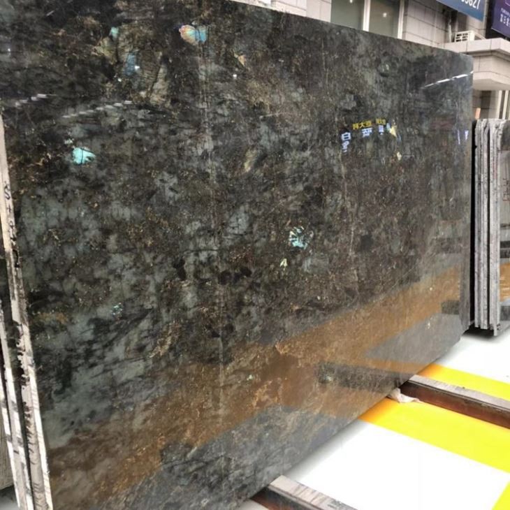 Polished Labradorite Blue Granite Slabs