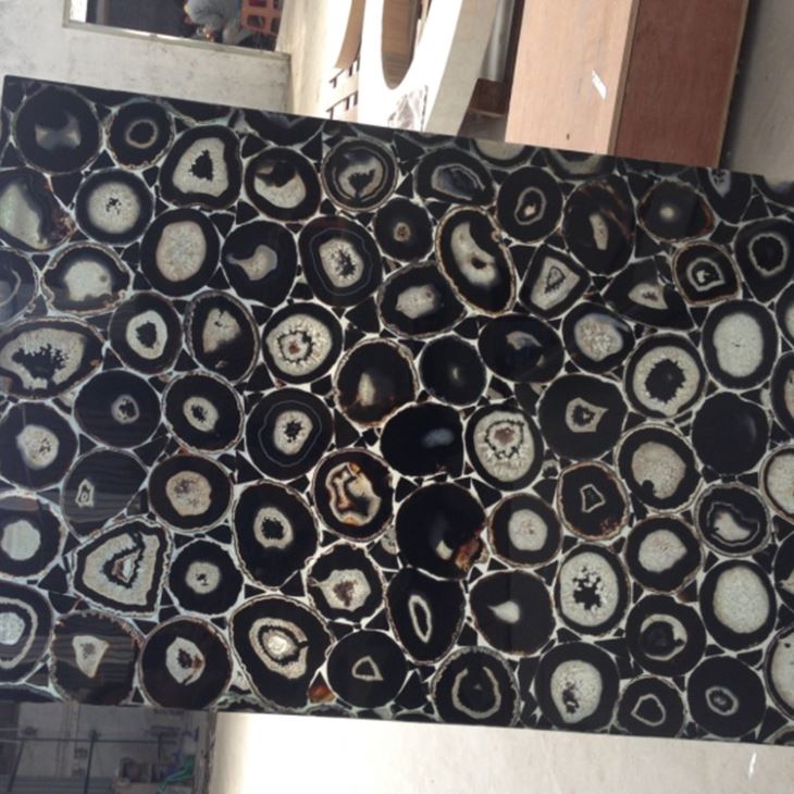 Translucent Black Agate Gemstone Slabs (1) Translucent Black Agate Gemstone Slabs (1)