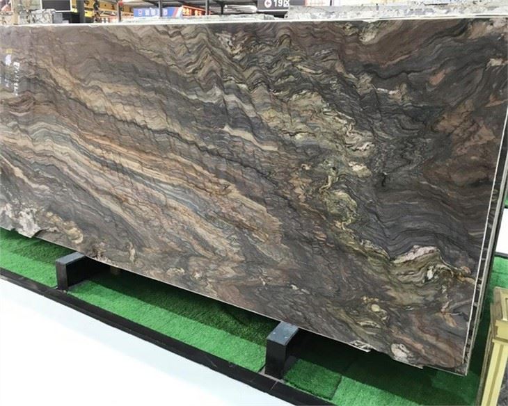Explosion Blue Quartzite Slabs