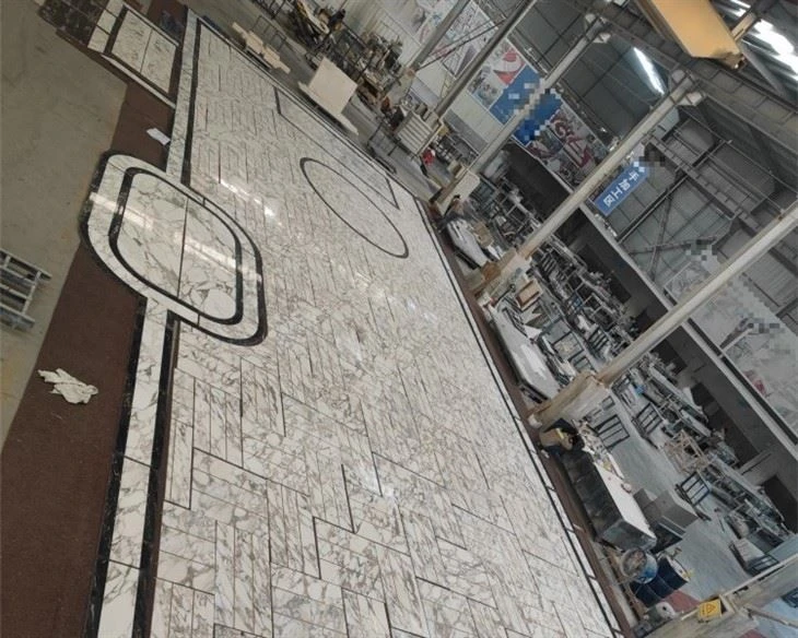 Calacatta Gold Marble Floor Tiles