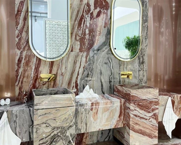 Monica Red Marble Slab Monica Red Marble Slab